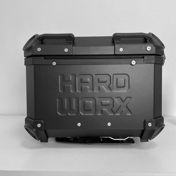 楽天市場】HARDWORX ハードワークス アルミトップケース 40L 縦置き 