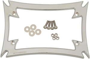 MOTHERWELL �}�U�[�E�F�� License Plate Frame �i���o�[�v���[�g�z���_�[ �O��