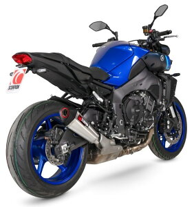 SCORPION XR[sI ZPge[p[ XbvI}t[ MT-10 YAMAHA }n }t[ ^CvFBrushed Stainless^dʁF1.38kg