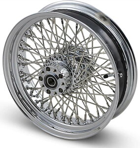 Drag Specialties hbOXyVeB[Y Laced 40-80 Spoke Wheel Assemblym0204-0360n 1200 Roadster EFI XLR Low XLL 883 SuperLow XLT XLCP Custom XLC Sportster X XR XLCX XL Forty-Eight Special XLXS XLX Iron XLNS Nightster XLN Seventy-Two 