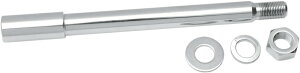Drag Specialties �h���b�O�X�y�V�����e�B�[�Y Chrome Axle Kit�m0214-0577�n 883 Hugger XLH Sportster 1000 750 XR 1100 Roadster XLS Deluxe XLX HARLEY-DAVIDSON �n�[���[�_�r�b�h�\�� �A�N�X���V���t�g �z�C�[���֘A �����