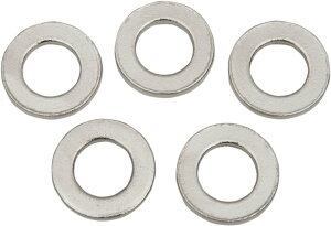 Drag Specialties �h���b�O�X�y�V�����e�B�[�Y Chrome Axle Nuts and Washers�m0214-0887�n �A�N�X���i�b�g �z�C�[���֘A �����