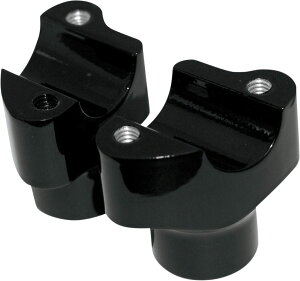 Drag Specialties �h���b�O�X�y�V�����e�B�[�Y Buffalo Billet Aluminum Handlebar Riser�m0602-0350�n �n���h���|�X�g�E�n���h�����C�U�[ �n���h�����Ӄp�[�c �n���h��