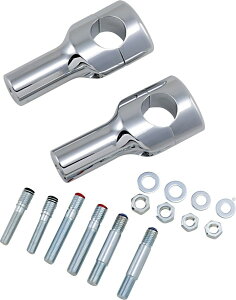 Drag Specialties hbOXyVeB[Y Big Buffalo Handlebar Riserm0602-0468n VTX1300R VN900B Vulcan 900 Classic VL Boulevard 800 C C50 T 1500 C90 B.O.S.S. XV 1600 Road Star XVS 1100 AW V-Star 1700 Warrior 650 A Midnight Custom Silver