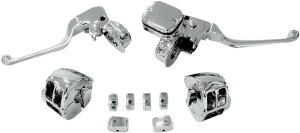 Drag Specialties �h���b�O�X�y�V�����e�B�[�Y Handlebar Control Kit with Mechanical Clutch�m0610-0533�n HARLEY-DAVIDSON �n�[���[�_�r�b�h�\�� �u���[�L�E�N���b�`���o�[�Z�b�g �n���h�����Ӄp�[�c �n���h��