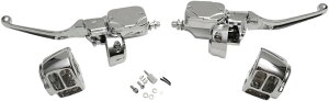 Drag Specialties �h���b�O�X�y�V�����e�B�[�Y Handlebar Control Kit Hydraulic�m0610-0693�n HARLEY-DAVIDSON �n�[���[�_�r�b�h�\�� �u���[�L�E�N���b�`���o�[�Z�b�g �n���h�����Ӄp�[�c �n���h��