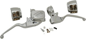 Drag Specialties �h���b�O�X�y�V�����e�B�[�Y Handlebar Control Kit with Mechanical Clutch�m0610-1679�n HARLEY-DAVIDSON �n�[���[�_�r�b�h�\�� �u���[�L�E�N���b�`���o�[�Z�b�g �n���h�����Ӄp�[�c �n���h��