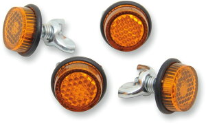 CHRIS PRODUCTS �N���X�v���_�N�c �~�j ���t���N�^�[ S 4-�A���o�[�yMINI REFLECTORS 4-AMBER�z �O��