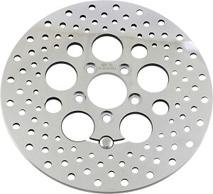Drag Specialties hbOXyVeB[Y Polished Stainless Steel Drilled Brake Rotor AfBXN[^[m1710-1062n HARLEY-DAVIDSON n[[_rbh\ u[LfBXN[^[ u[L