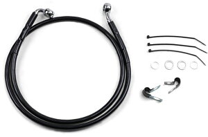 Drag Specialties hbOXyVeB[Y Extended Length Black Vinyl tgu[Lz[XLbgm1741-2558n Super Glide EFI FXDI FXD HARLEY-DAVIDSON n[[_rbh\ u[Lz[XENb`z