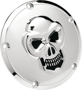 Drag Specialties hbOXyVeB[Y Chrome 3-D Skull Derby Coverm1902-0061n HARLEY-DAVIDSON n[[_rbh\ NNP[XJo[ GWp[c GW