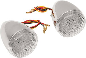Drag Specialties �h���b�O�X�y�V�����e�B�[�Y Deuce-Style DOT Compliant LED Turn Signal Kit Signal�m2020-0276�n �E�C���J�[ ���Η� �d���n