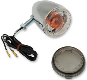 Drag Specialties �h���b�O�X�y�V�����e�B�[�Y DOT-Certified Turn Signal�m2020-1379�n �E�C���J�[ ���Η� �d���n