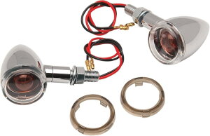Drag Specialties �h���b�O�X�y�V�����e�B�[�Y Mini Deuce Marker Lights Light�m2040-0277�n �E�C���J�[ ���Η� �d���n