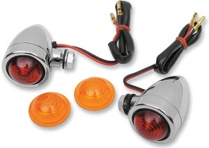 Drag Specialties �h���b�O�X�y�V�����e�B�[�Y Custom Bullet Marker Lights Light�m2040-0532�n �E�C���J�[ ���Η� �d���n