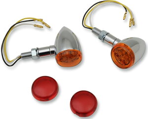 Drag Specialties �h���b�O�X�y�V�����e�B�[�Y LED Mini Deuce Marker Lights�m2040-1959�n �E�C���J�[ ���Η� �d���n