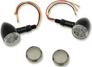 Drag Specialties �h���b�O�X�y�V�����e�B�[�Y LED Mini Deuce Marker Lights�m2040-1960�n �E�C���J�[ ���Η� �d���n