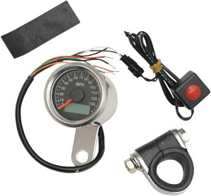 Drag Specialties hbOXyVeB[Y Programmable Mini Electronic Speedometer with Odometer/Tripmeterm2210-0172n HARLEY-DAVIDSON n[[_rbh\ Xs[h[^[ [^[ECWP[^[֌W d