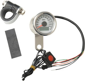 Drag Specialties hbOXyVeB[Y Programmable Mini Electronic Speedometer with Odometer/Tripmeterm2210-0173n HARLEY-DAVIDSON n[[_rbh\ Xs[h[^[ [^[ECWP[^[֌W d
