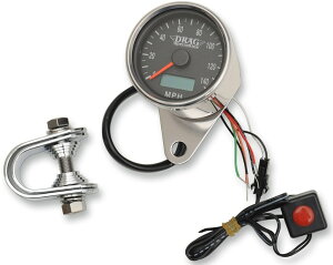 Drag Specialties hbOXyVeB[Y Programmable Mini Electronic Speedometer with Odometer/Tripmeterm2210-0174n HARLEY-DAVIDSON n[[_rbh\ Xs[h[^[ [^[ECWP[^[֌W d