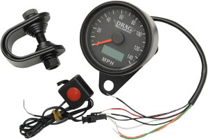 Drag Specialties hbOXyVeB[Y Programmable Mini Electronic Speedometer with Odometer/Tripmeterm2210-0257n HARLEY-DAVIDSON n[[_rbh\ Xs[h[^[ [^[ECWP[^[֌W d