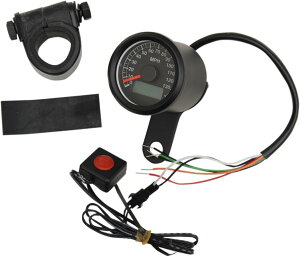 Drag Specialties hbOXyVeB[Y Programmable Mini Electronic Speedometer with Odometer/Tripmeterm2210-0259n HARLEY-DAVIDSON n[[_rbh\ Xs[h[^[ [^[ECWP[^[֌W d