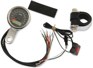 Drag Specialties hbOXyVeB[Y 1-7/8' Programmable Imperial Speedometer with Indicator Lightsm2210-0416n HARLEY-DAVIDSON n[[_rbh\ Xs[h[^[ [^[ECWP[^[֌W d