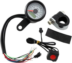 Drag Specialties hbOXyVeB[Y 1-7/8' Programmable Imperial Speedometer with Indicator Lightsm2210-0421n HARLEY-DAVIDSON n[[_rbh\ Xs[h[^[ [^[ECWP[^[֌W d