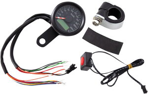 Drag Specialties hbOXyVeB[Y 1-7/8' Programmable Metric Speedometer with Indicator Lightsm2210-0422n HARLEY-DAVIDSON n[[_rbh\ Xs[h[^[ [^[ECWP[^[֌W d
