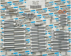 Drag Specialties �h���b�O�X�y�V�����e�B�[�Y Bolt Set�m2401-0766�n Sportster 1200 XL 50 Roadster EFI XLR 883 Low XLL Custom XLC SuperLow XLT XLCP X XR XLCX Forty-Eight Special XLXS XLX Iron XLNS Nightster XLN S RH1250S Seventy-Two XLV �ėp