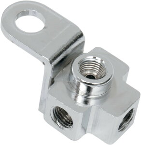 Drag Specialties �h���b�O�X�y�V�����e�B�[�Y Brake Line T-Junction�mDS-097037�n 1200 Electra Glide FLH Heritage Sport FLHS Classic FL Super FX Special FLHX HARLEY-DAVIDSON �n�[���[�_�r�b�h�\�� ���̑��u���[�L�p�[�c �u��