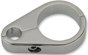 Drag Specialties �h���b�O�X�y�V�����e�B�[�Y Die-Cast Cable Clamp�mDS-223046�n ���̑��n���h���I�v�V�����E��C���i �n���h��