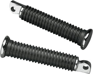 Drag Specialties �h���b�O�X�y�V�����e�B�[�Y Rubber Vibration-Absorbing Passenger Footpegs�mDS-253403�n �t�b�g�y�O �X�e�b�v �����