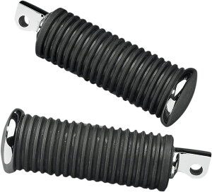 Drag Specialties �h���b�O�X�y�V�����e�B�[�Y Rubber Vibration-Absorbing Passenger Footpegs�mDS-253408�n �t�b�g�y�O �X�e�b�v �����