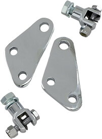 Drag Specialties ドラッグスペシャリティーズ Passenger Footpeg Bracket Set［DS-253484］