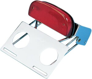 Drag Specialties hbOXyVeB[Y Custom Taillight and Chrome Bracket AssemblymDS-272026n Softail Standard FXST Night Train FXSTB Springer FXSTS Wide Glide FXWG FXSTC HARLEY-DAVIDSON n[[_rbh\ e[
