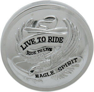 Drag Specialties �h���b�O�X�y�V�����e�B�[�Y Live to Ride Gas Cap Non-Vented�mDS-390137�n HARLEY-DAVIDSON �n�[���[�_�r�b�h�\�� �K�\�����^���N�L���b�v �^���N�֘A �O��