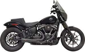 BASSANI obT[j The Ripper Short Road Rage 2-into-1 tGL][Xg}t[ Softail Street Bob FXBB Standard FXST Slim FLSL Low Rider FXLR S FXLRS Fat 114 FXFBS HARLEY-DAVIDSON n[[_rbh\ }t[ Color^Finish