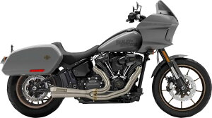 BASSANI obT[j The Ripper Short Road Rage 2-into-1 tGL][Xg}t[ Softail Low Rider ST FXLRST Sport Glide FLSB HARLEY-DAVIDSON n[[_rbh\ }t[ Color^FinishFSilver^MaterialFStainless Steel