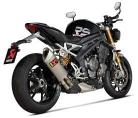 AKRAPOVIC アクラポビッチ 政府認証マフラー スリップオンマフラー SPEED TRIPLE1200RS SPEED TRIPLE1200RR TRIUMPH トライアンフ TRIUMPH トライアンフ