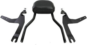 COBRA �R�u�� Detachable Backrest Kit Fat Boy S FLSTFBS Lo FLSTFB CVO Softail Springer FXSTSSE3 Screamin�fEagle FXSTSSE2 EFI FLSTFI FXSTSSE Night Train FXSTBI FXSTSI FXSTS FXSTB Standard FXST HARLEY-DAVIDSON �n�[���[�_�r�b�h�\�� �o�b�N��