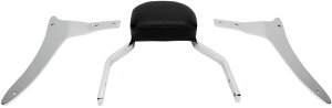 COBRA �R�u�� Square Sissy Bar Kit VN900C Vulcan 900 Custom VN900B Classic KAWASAKI �J���T�L �o�b�N���X�g �O�� Type�FMini(Height Imperial�F11')�m1501-0075�n