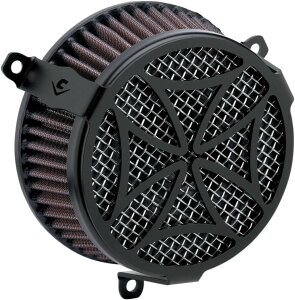 COBRA Ru Air Cleaner Kit HARLEY-DAVIDSON n[[_rbh\ GAN[i[Lbg zC֘A GW Color/FinishFBlack(Base ColorFBlack)m1010-3012n