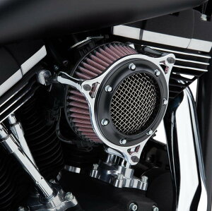 COBRA Ru RPT Air Cleaner Kit HARLEY-DAVIDSON n[[_rbh\ GAN[i[Lbg zC֘A GW Color/FinishFBlack Ring with Chrome Frame(Base ColorFBlack/Silver)m1010-3029n