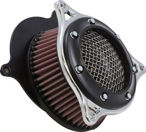 COBRA Ru RPT Air Cleaner Kit HARLEY-DAVIDSON n[[_rbh\ GAN[i[Lbg zC֘A GW Color/FinishFBlack Ring with Chrome Frame(Base ColorFBlack/Silver)m1010-3030n