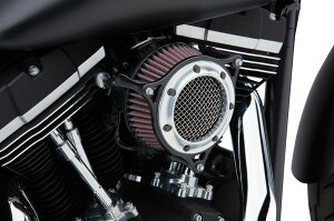 COBRA Ru RPT Air Cleaner Kit HARLEY-DAVIDSON n[[_rbh\ GAN[i[Lbg zC֘A GW Color/FinishFBlack Ring with Chrome Frame(Base ColorFBlack/Silver)m1010-3046n