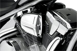 COBRA Ru PowrFlo Air Intake VTX1300C VTX1300R VTX1300T VTX1300S HONDA z_ GAN[i[Lbg zC֘A GW Color/FinishFChrome(Base ColorFSilver)m1010-3092n