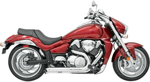 BASSANI obT[j Pro Street Over and Under Turn Out Exhaust System VZR 1800 Boulevard N Z SUZUKI XYL tGL][Xg}t[ }t[ Color/FinishFChromem1810-1772n