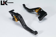 U-KANAYA ユーカナヤ GPタイプ ショートアルミビレットレバーセット YZF-R15 YZF-R15M YAMAHA ヤマハ ブ…