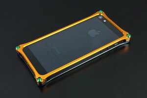GILD design �M���h�f�U�C�� Solid Bumper [�\���b�h�o���p�[] for iPhoneSE�^5s�^5 (EVANGELION Limited) [�G���@���Q���I��] �X�}�[�g�t�H���P�[�X �d�q�@��� �J���[�F�S�[���h�^�O���[(EVANGELION PROTO TYPE-00 MOD